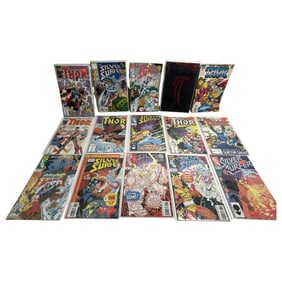 Vintage Comic Book Marvel DC Collection Lot of 15 Books