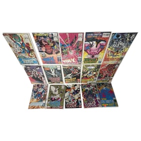 Vintage Comic Book Marvel DC Collection Lot of 15 Books