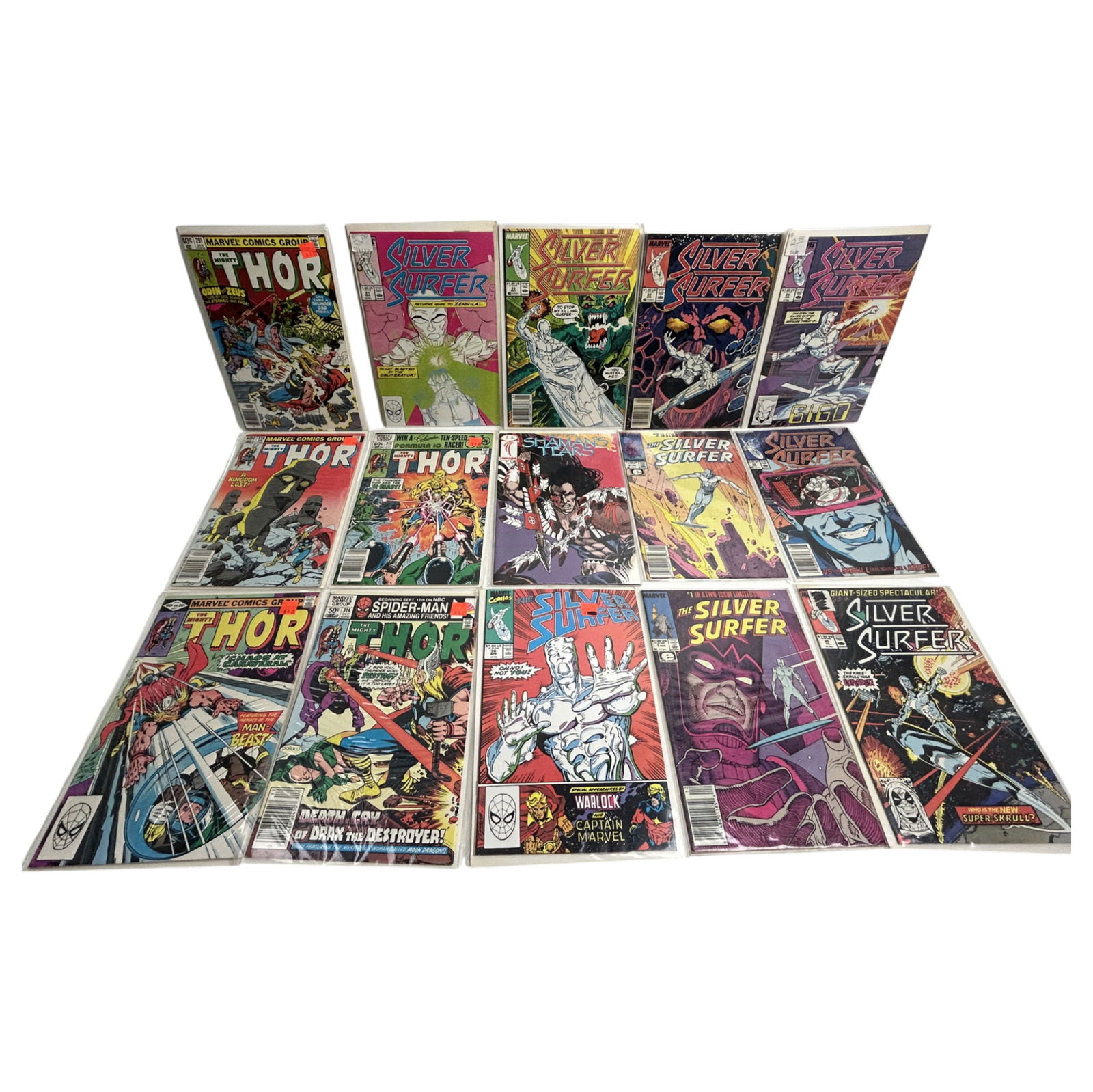 Vintage Comic Book Marvel DC Collection Lot of 15 Books (1 of 1)