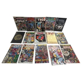 Vintage Comic Book Marvel DC Collection Lot of 15 Books