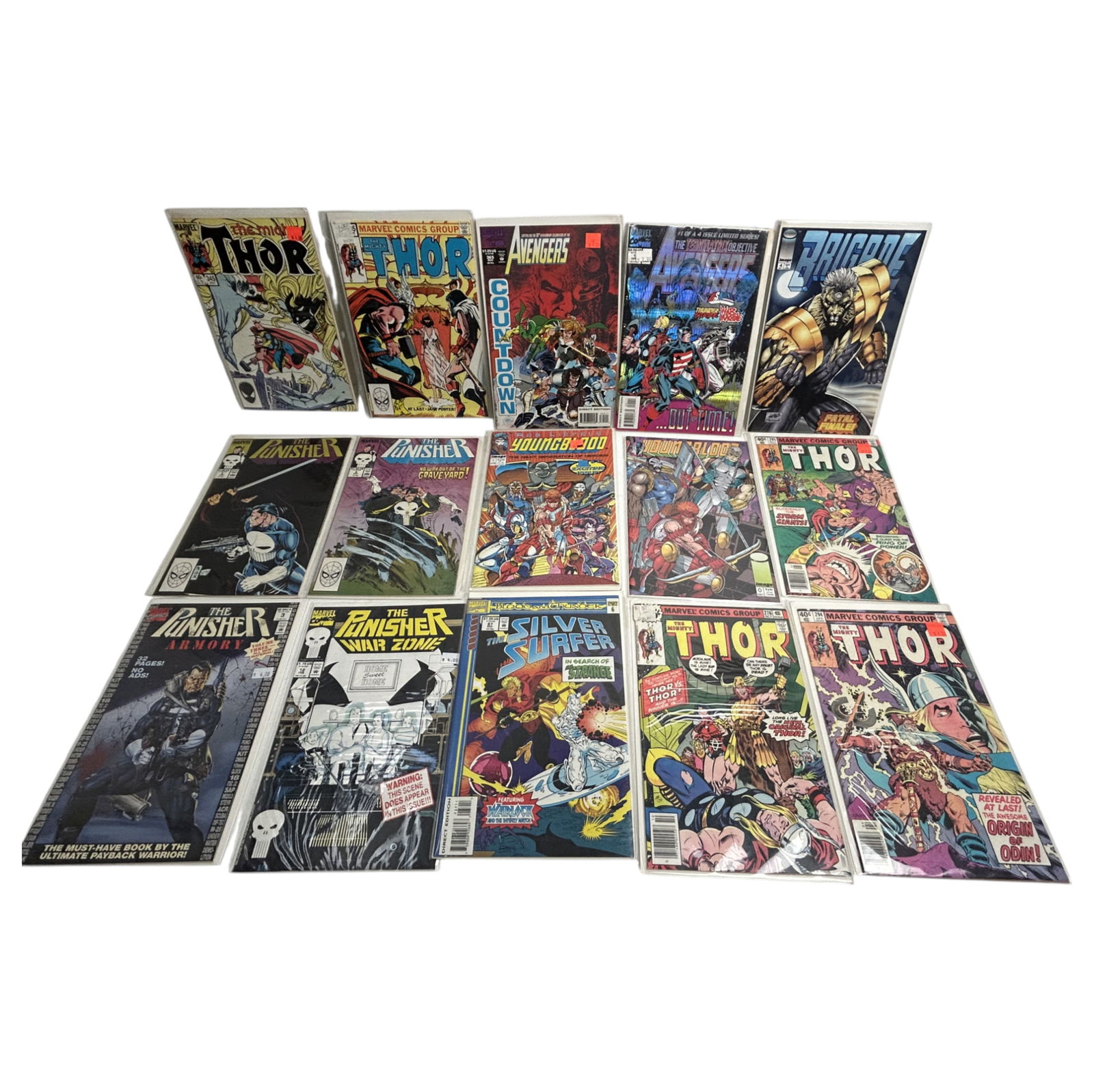 Vintage Comic Book Marvel DC Collection Lot of 15 Books (1 of 1)