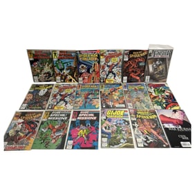 Vintage Comic Book Marvel DC Collection Lot of 15 Books