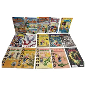 Vintage Comic Book Marvel DC Collection Lot of 15 Books