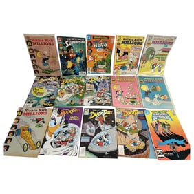 Vintage Comic Book Marvel DC Collection Lot of 15 Books