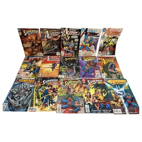 Vintage Comic Book Marvel DC Collection Lot of 15 Books