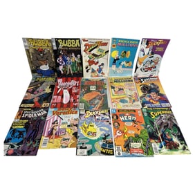 Vintage Comic Book Marvel DC Collection Lot of 15 Books