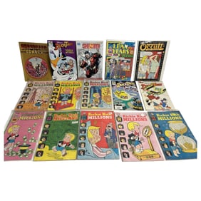 Vintage Comic Book Marvel DC Collection Lot of 15 Books