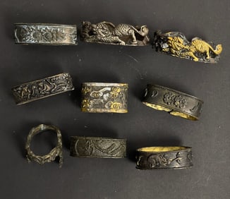 Antique Japanese Katana Parts - Fuchi