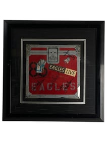 Eagles - Eagles Live 1980 Band Signed Vinyl Record