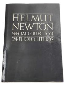Helmut Newton Special Collection 24 Photo Lithos 1st Edition Book