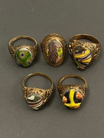 Ancient Mixed Metal Rings