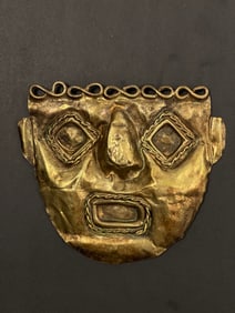 Pre Colombian Mask Mixed Metal