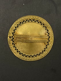 Ancient Tembeta Sun Pendant Mixed Metal