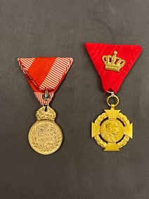 Austrian Militart Order Medal Collection Lot