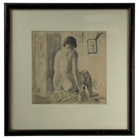 Henri Toulouse Lautrec Nude Woman Print