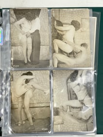 Antique Nude Erotic Ethnic Real Photo Postcard Collection Lot