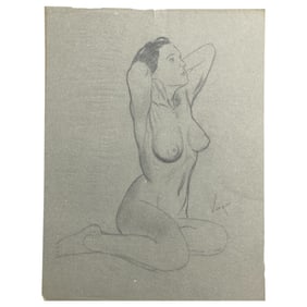Alberto Vargas - Vargas Girls Original Signed Pin Up Art