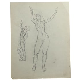 Alberto Vargas - Vargas Girls Original Signed Pin Up Art