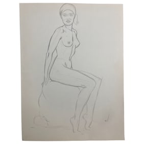 Alberto Vargas - Vargas Girls Original Signed Pin Up Art