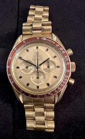 Omega Speedmaster Apollo 11 18k Yellow Gold Professional Moonwatch 145.022BA