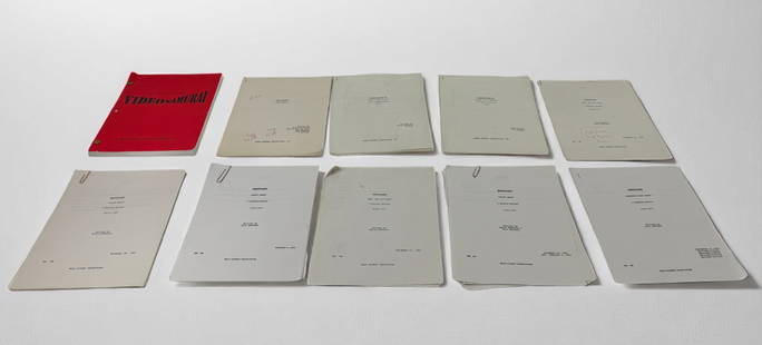Vintage Movie and Tv Show Scripts: Vintage Movie and Tv Show Scripts, Includes VideoSamurai and Marsupilami, The Yolkels, and Potsworth and CO.