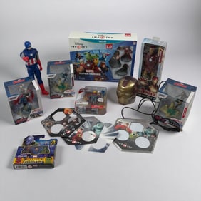 Vintage Assorted Marvel Action Figure Lot