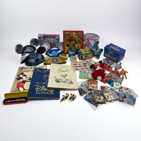 Vintage Toys Disney Collectible Kids Books & Collector Card Lot