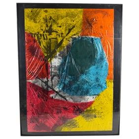 Vintage Mid-Century William D. Laculla Collage 1/1