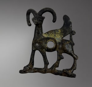Large Luristan Bronze Horse Bit – 2nd Century BC