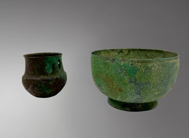 Pair of Roman Bronze Vessels – 1st Century AD