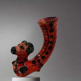 Luristan Bronze Rhyton – 2nd Century BC