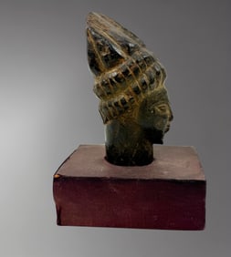 Roman Bronze Portrait Head of a Woman – 3rd Century AD