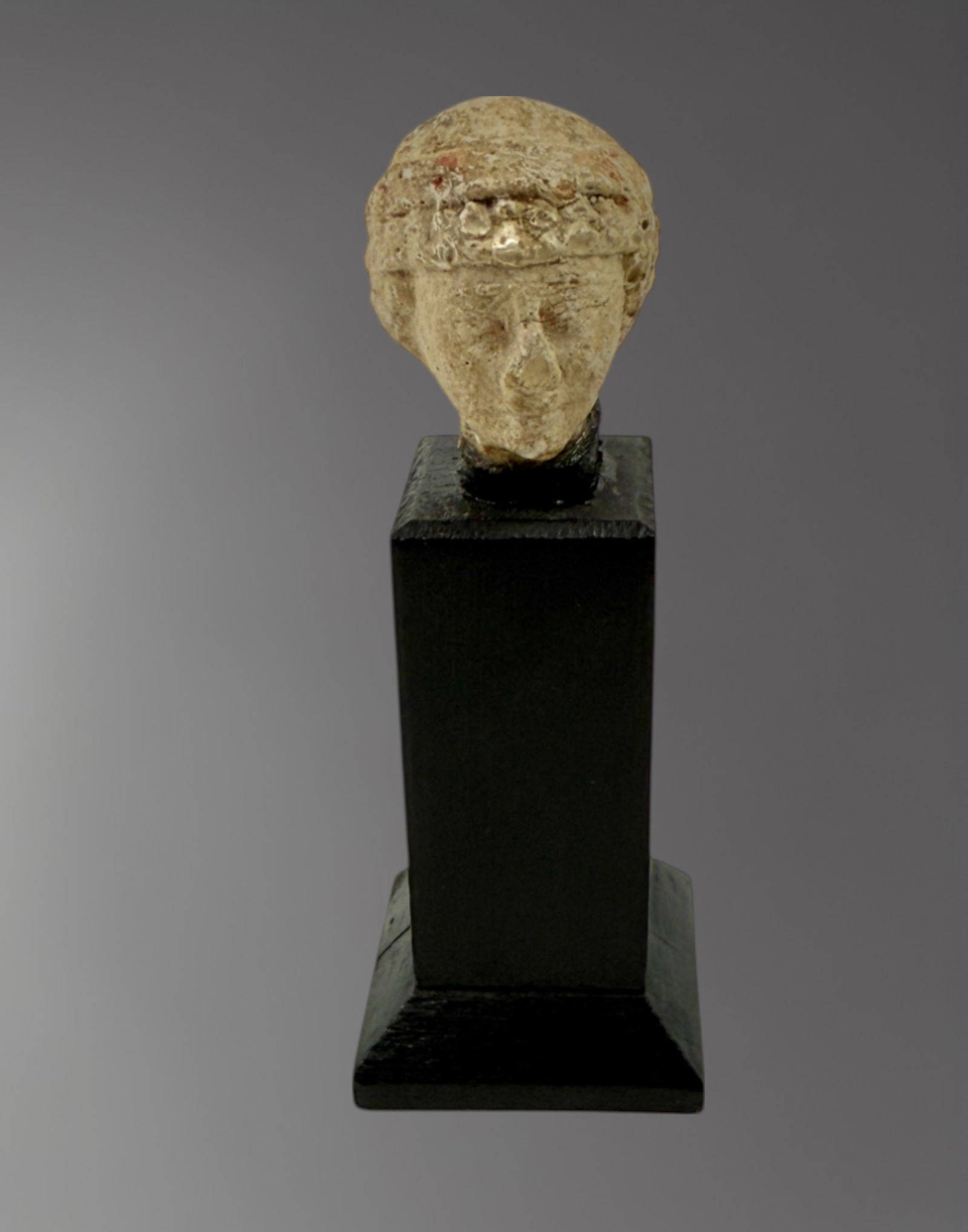 Egyptian Limestone Head of a Ptolemaic Prince – 1st Century BC (1 of 5)