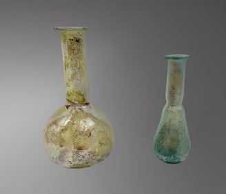 Pair of Roman Glass Vessels – 1st Century AD