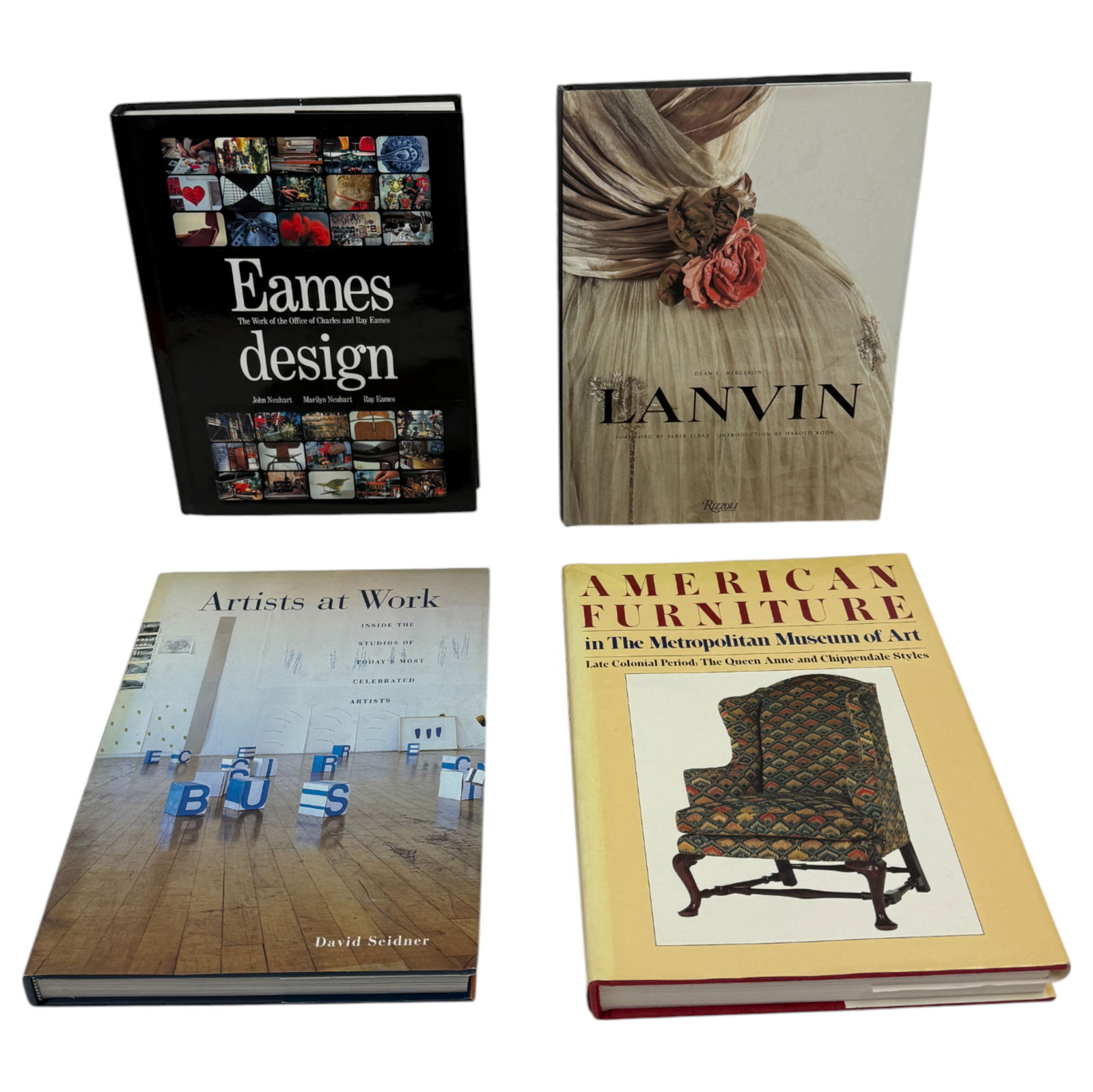 Rare Design Art Fashion Book Collection Lot of 4 (1 of 2)