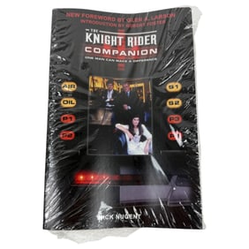 Vintage Sealed Knight Rider Companion Book By Nick Nugent 2008 1st Edition