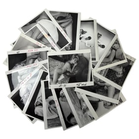 Vintage Black and White Photos Nudes lot of 20 Photos  8"x 10"