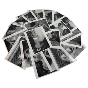 Vintage Black and White Photos Nudes lot of 20 Photos  8"x 10"
