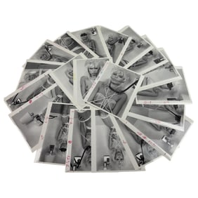 Vintage Black and White Photos Nudes lot of 20 Photos  8"x 10"