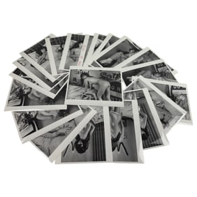 Vintage Black and White Photos Nudes lot of 20 Photos  8"x 10"