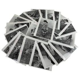 Vintage Black and White Photos Nudes lot of 20 Photos  8"x 10"