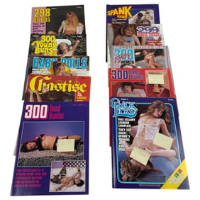 Vintage Bondage Magazine Erotic Nude Adult Collection Lot