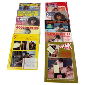 Vintage Bondage Magazine Erotic Nude Adult Collection Lot