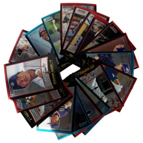 Vintage MLB Topps Bowman Chrome Trading Card Lot