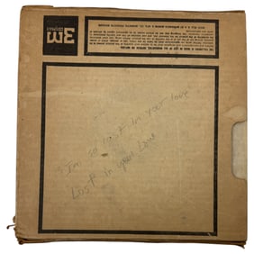 Vintage Master Tape Of "Im So Lost In Your Love