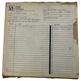 Vintage Master Tape From "Future"