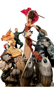 XM Studios DC Wonder Woman Series Scene Statue Collectible NIB