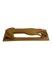 Man Ray Wood Sculpture LA VERGE EN MAIN 1965