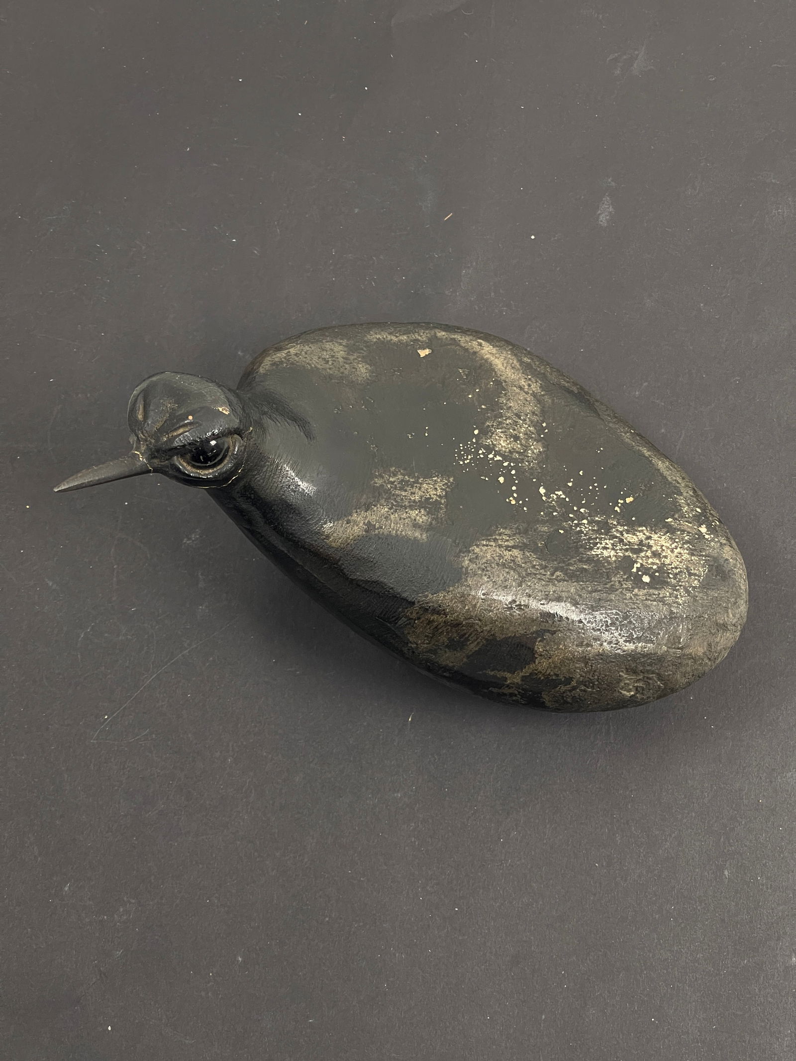 Lou Rankin Concrete Animal Sculpture: Lou Rankin (American, 1929-2016), concrete sculpture 7" x 5.5"