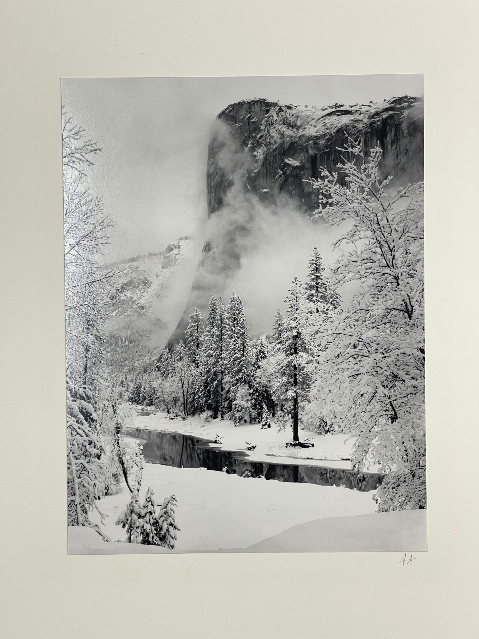Ansel Adams - Special Edition Photograph of Yosemite El Capitan, Winter, Yosemite, CA (1 of 5)